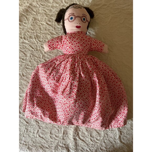 Vintage Reversible Rag Doll With Grandma, Wolf, and The Little Red Riding Hood - Picture 1 of 15
